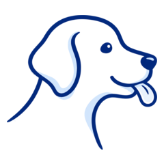 Chien se léchant pour représenter le léchage répété